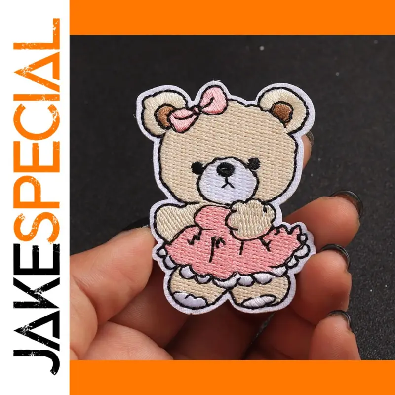 Charm Your Creations with the Title: The Cute Bear Badge Patch for DIY Projects 1 549fe25776704d4ea406571e product image