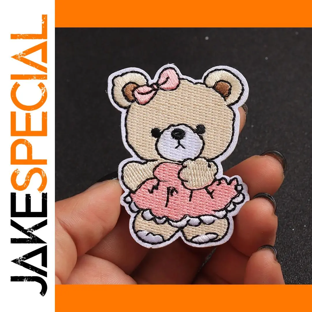 Cute Bear Badge Patch for DIY Projects 1 Cute Bear Badge Patch for DIY Projects