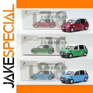 Hong Kong Comfort Hybrid Taxi Model in 1/64 Scale