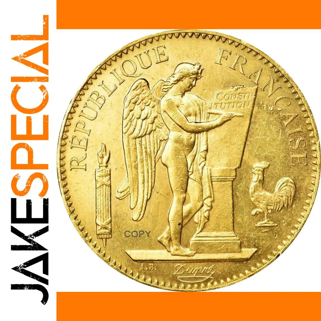 Vintage France 1899 100 Francs Replica 1 Vintage France 1899 100 Francs Replica