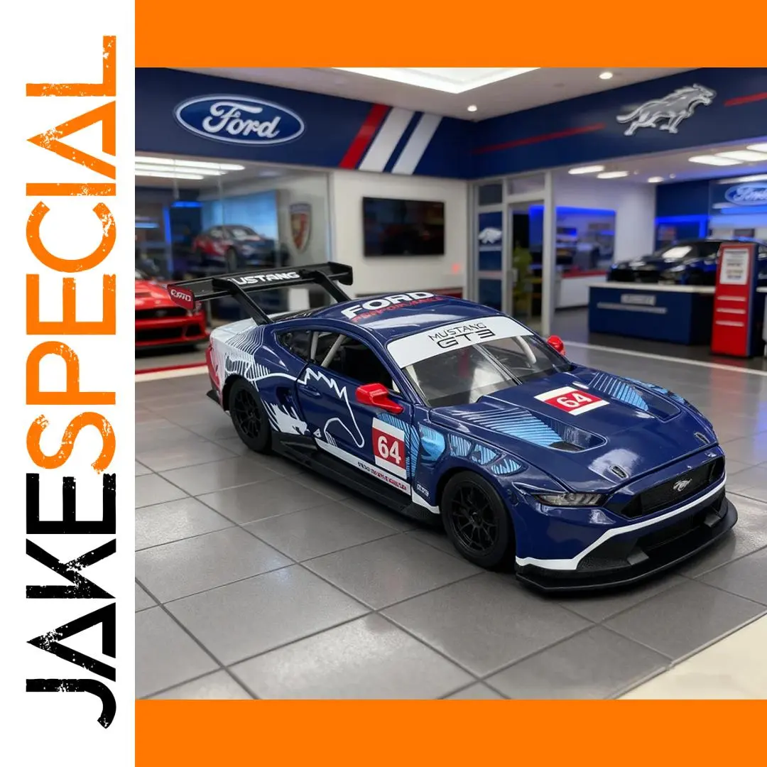 Ford Mustang GT3 1:24 Diecast Model 1 Ford Mustang GT3 1:24 Diecast Model