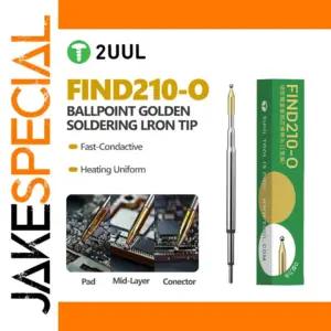 Gold-Plated Soldering Tip for Mobile Repairs