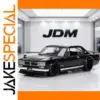 Black 1:24 Scale Skyline GTR KPGC10 Model