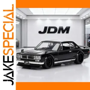 Black 1:24 Scale Skyline GTR KPGC10 Model