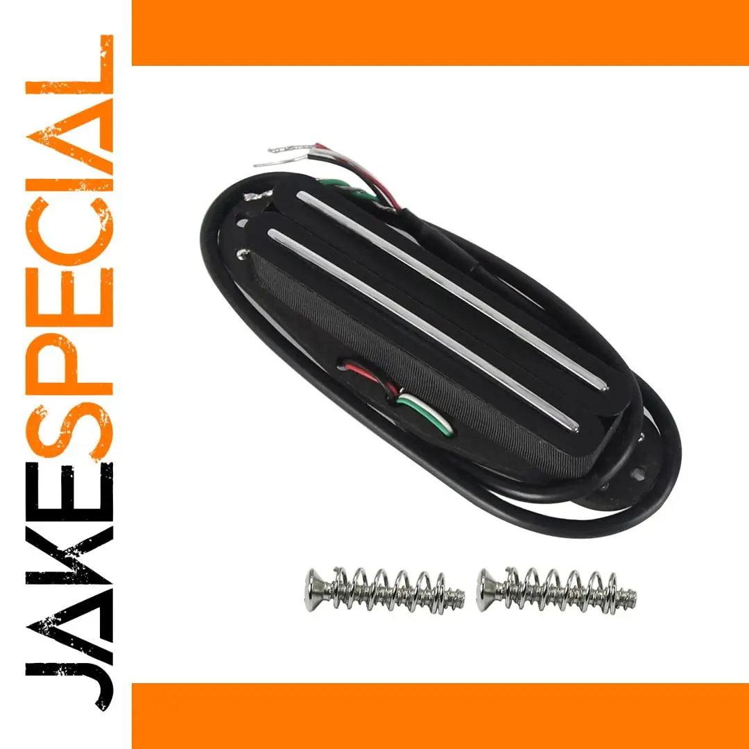 Alnico 5 Hot Dual Rails Humbucker Pickup 12-13K 1 Alnico 5 Hot Dual Rails Humbucker Pickup 12-13K