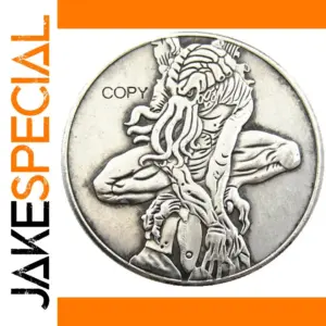 Morgan Skull Zombie Metal Coin