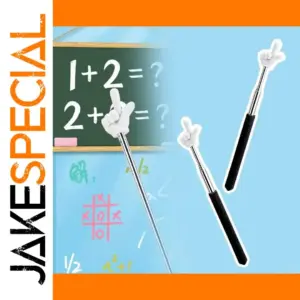 Stainless Steel Teaching Pointer with Playful Design