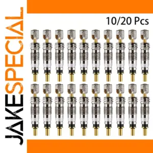 Brass Presta Valve Core Set (10 or 20)