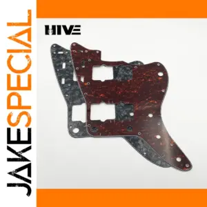 Pearl Cover Plate for Jazz Guitar in Black, Red, Pearl