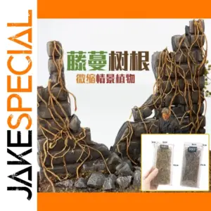 Miniature Tree Root Vine Diorama Kit for Adults