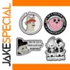 Whimsical Alloy Animal Badge Set for Accessories