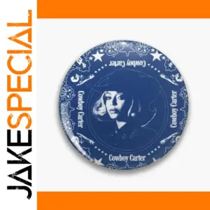 Pastel Cowboy Carter Lapel Pin in Vintage Style