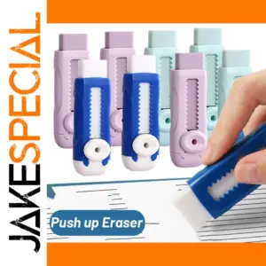 Colorful Push Eraser for Students and Artists