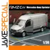 Silver Mercedes-Benz Sprinter Model 1:36 Scale