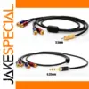 High-Fidelity 3.5mm to RCA Audio Video Cable