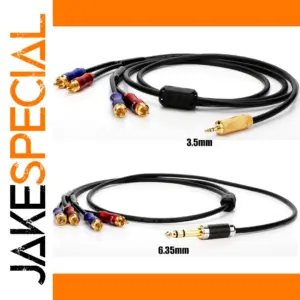 High-Fidelity 3.5mm to RCA Audio Video Cable