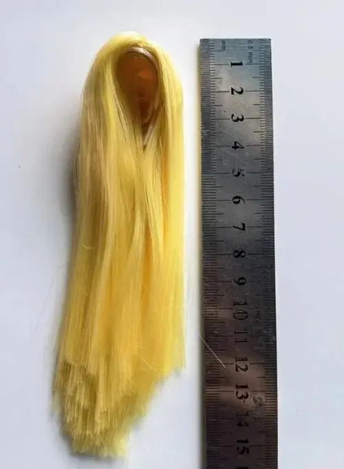 12-Inch Curly Flannel Doll Wig for Action Figures 6 12-Inch Curly Flannel Doll Wig for Action Figures - Image 6