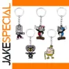 Cuphead Enamel Keychain Collection for Fans