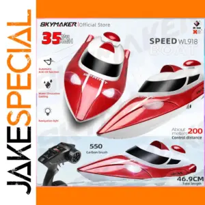 WLtoys WL918 Remote-Controlled Speed Boat