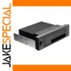 Black 5.25-inch SATA Enclosure for Drives