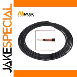Professional 4mm Guitar Instrument Cable 1m