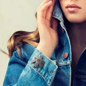 Indian Sun God Thunderbird Copper Brooch in Gold and Silver 15 55d4923a25e842fcb578d962 upscaled