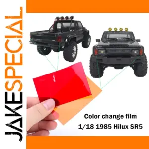 RC Car Color Change Films for 1985 Hilux SR5