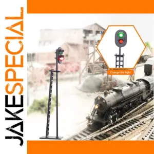 HO Scale Miniature Traffic Light for Model Railroads