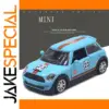 Blue 1:32 Scale Mini Cooper Diecast Model