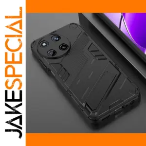 Rugged Black Protective Case for Realme 11 4G