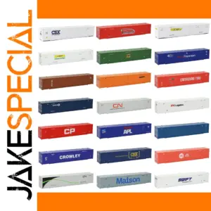 HO Scale 53ft Shipping Container Model
