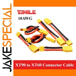 XT90H to XT60 Connector Cable - High Current Support