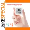 Indoor Mini LCD Hygrometer Model 695-Hygrograph-1Pcs