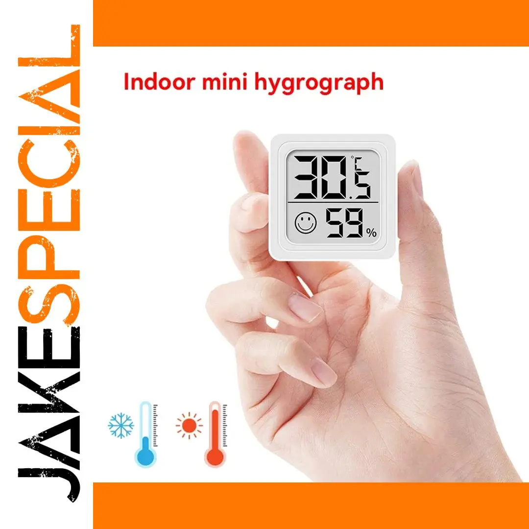 Indoor Mini LCD Hygrometer Model 695-Hygrograph-1Pcs 1 Indoor Mini LCD Hygrometer Model 695-Hygrograph-1Pcs