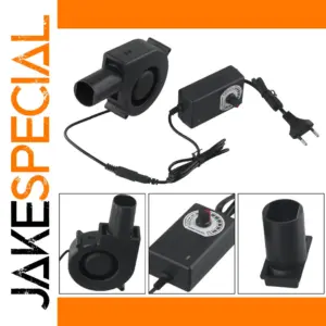 97mm Square DC Blower Fan with Adjustable Speed