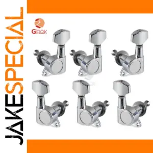 Modern Fully Enclosed Guitar Tuning Pegs Set