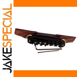 Elegant Mahogany Bass Guitar Bridge