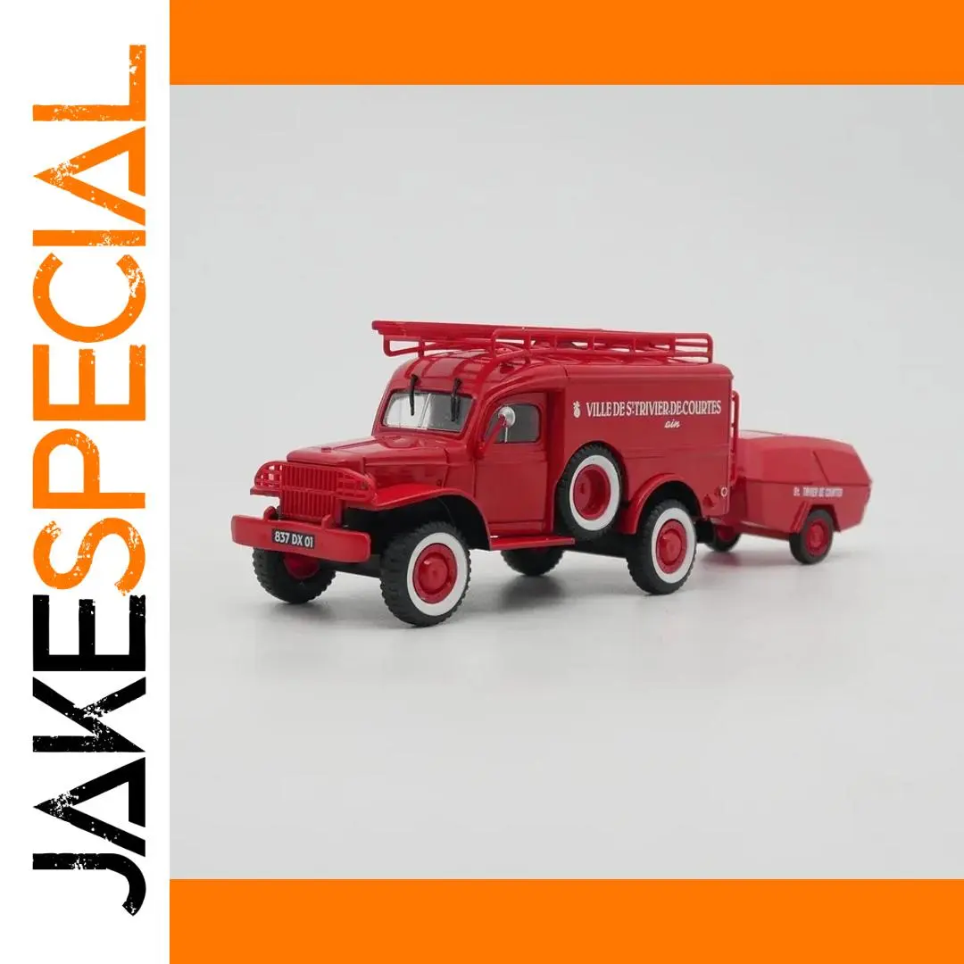 Vintage Dodge WC54 Fire Engine Diecast Model 1 Vintage Dodge WC54 Fire Engine Diecast Model