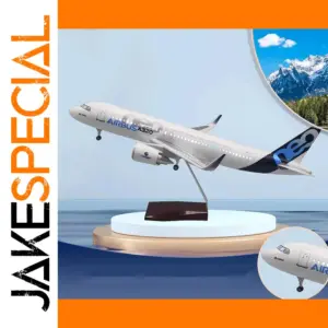 A320 Diecast Resin Model with LED Lights