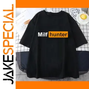 Milf Hunter Graphic T-shirt for Men