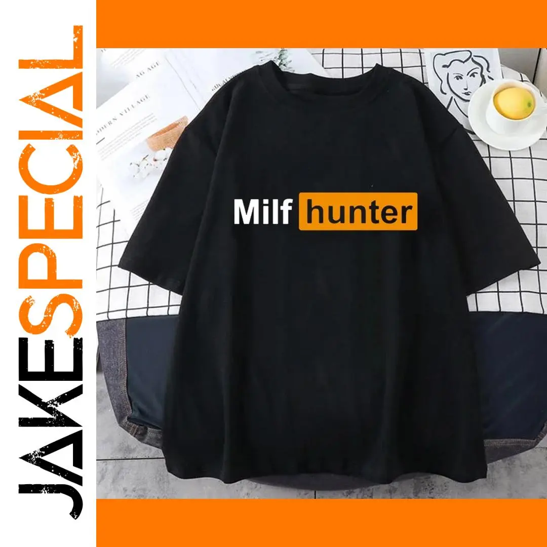 Milf Hunter Graphic T-shirt for Men 1 Milf Hunter Graphic T-shirt for Men