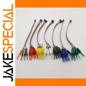 20cm Color-Coded Test Hook Clip Set