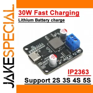 IP2363 30W Lithium Battery Charger Module