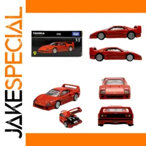 Red Ferrari F40 Diecast Model Car