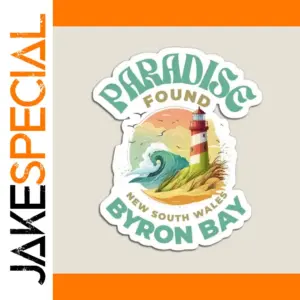 Vibrant Byron Bay Lighthouse Magnet - Multiple Sizes