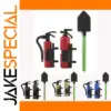 RC Fire Extinguisher & Shovel Set for 1/10 Scale Models