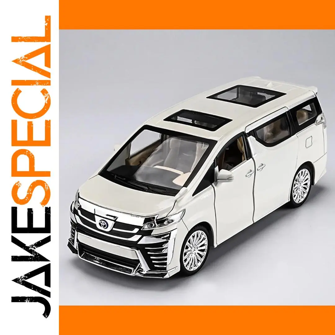 1:24 VELLFIRE Alphard MPV Diecast Model 1 1:24 VELLFIRE Alphard MPV Diecast Model