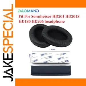 Replacement Ear Pads for Sennheiser HD201, HD201S, HD180, HD206
