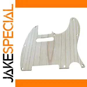 Natural Solid Wood Guitar Pickguard for Specific Models