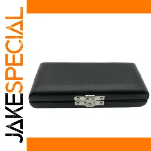 Leather Oboe Reeds Storage Box with 3 Compartments